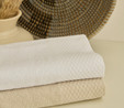 Kaşmir Home Pery 6 Parça Aile Banyo Seti Offwhite-Bej