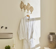 Kaşmir Home Zoe Muslin Bornoz Offwhite L-XL