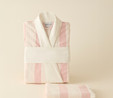 Kaşmir Home Helen Kimono Set Offwhite-Rose L-XL