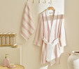 Kaşmir Home Helen Kimono Set Offwhite-Rose L-XL