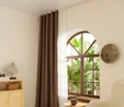 Kaşmir Home Bloom Dark Blackout Vizon Perde 150x270 cm