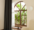 Kaşmir Home Bloom Dark Blackout Antrasit Perde 150x270 cm