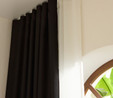 Kaşmir Home Harper Star Blackout Siyah Perde 150x270 cm