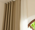 Kaşmir Home Harper Star Blackout Koyu Taş Perde 150x270 cm