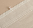Kaşmir Home Edna Simli Tül Bambu Perde Offwhite 300x270 cm