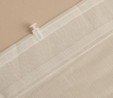 Kaşmir Home Edna Simli Tül Bambu Perde Offwhite 300x270 cm