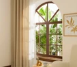 Kaşmir Home Perla Keten Fon Perde Açık Taş 150x270 cm