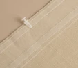 Kaşmir Home Perla Keten Fon Perde Açık Taş 150x270 cm