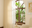 Kaşmir Home Perla Keten Fon Perde Krem 150x270 cm