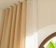 Kaşmir Home Perla Keten Fon Perde Açık Bej 150x270 cm