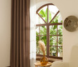 Kaşmir Home Perla Keten Fon Perde Vizon 150x270 cm