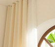 Kaşmir Home Holly Ada Fon Perde Krem 150x270 cm