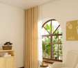Kaşmir Home Holly Ada Fon Perde Açık Bej 150x270 cm
