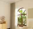Kaşmir Home Holly Ada Fon Perde Gri 150x270 cm