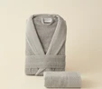 Kaşmir Home Maren Bornoz Set XL-XXL Gri
