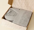 Kaşmir Home Maren Bornoz Set XL-XXL Gri