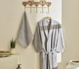 Kaşmir Home Maren Bornoz Set XL-XXL Gri