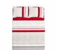 Nautica Home Olympus Stripe Tek Kişilik Nevresim Takımı Red