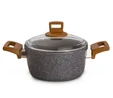 KARACA SILVER STONE BIO GRANIT 24 CM TENCERE