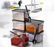 Vienev 6lı Multi Set Kaşıklı Baharatlık Büyük Boy Siyah