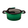 Berghoff Gem Stay Cool Derin Tencere Açık Yeşil 24cm