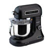 Berghoff Gem Retro 5 L Stand Mikser – 1600 W, Dayanıklı Döküm Alüminyum Gövde | Siyah