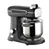 Berghoff Gem Retro 7 L Stand Mikser – 1500 W, Dayanıklı Döküm Alüminyum Gövde | Siyah