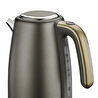 Berghoff Gem Pearl 1,7 L Su Isıtıcı – 2200 W Paslanmaz Çelik Gövde | Gri Gold