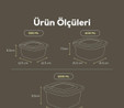Vienev 9'lu 3x(600-1100-1800 Ml) Mikrodalga Ve Difrize Uygun Vip Kapaklı Özel Saklama Kabı Seti Mavi