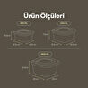 Vienev 12'li 4x(600-1100-1800 Ml) Mikrodalga Ve Difrize Uygun Vip Kapaklı Özel Saklama Kabı Seti Antrasit
