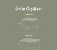Vienev 18'li Buzdolabı Düzenleyici Organizer Mikrodalgaya Uygun Difriz Saklama Kabı Mint