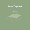 Vienev 6lı 3,5 Litre Buzdolabı Dondurucu Organizer Mikrodalga Ve Difrize Uygun Saklama Kabı Mint