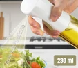 Vienev Airfryer Sprey Yağdanlık Cam Şişe - Izgara Fritöz Salata Yağ Püskürtücü Beyaz
