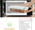 Vienev 3'lü Ayarlı Sebze Ve Meyve Saklama Kabı Turuncu 5 Litre