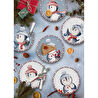 The Mia Penguin Pasta Tabağı 6 Lı Set 19 Cm New011