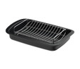 Berghoff Leo Graphite Çıkarılabilir Raflı Yapışmaz Grafit Izgara Güveç 42x28cm