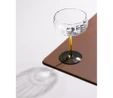 The Mia Ayaklı Cam Dondurma Kasesi Sarı Yeşil 280 Ml