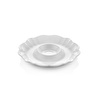 The Mia Grande Servis Tabağı Bölmeli Beyaz 39 Cm