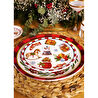 The Mia Globe Pasta Tabağı 6 Lı Set 19 Cm New028