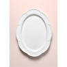 The Mia Grande Servis Tabağı Beyaz 41x31 Cm Grd0012