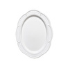 The Mia Grande Servis Tabağı Beyaz 41x31 Cm Grd0012