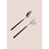 The Mia Bianco Salata Servis Takımı Gümüş 2 Parça Ckb0224