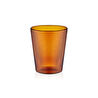 The Mia Striped Borosilikat Cam Bardak Amber 400 Ml