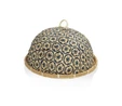 The Mia Bambu Natural Tepsi 42x42x25 Cm