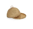 The Mia Bambu Yuvarlak Tepsi 39x39x23 Cm