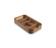 The Mia Natura Akasya Bölmeli Organizer Kutu 25x14x4 Cm