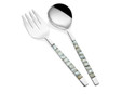 The Mia Pearl Salata Servis Takımı White 2 Parça
