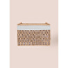 The Mia Cesta Hasır Organizer Sepet Naturel 57x36x37 Cm