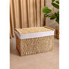The Mia Cesta Hasır Organizer Sepet Naturel 57x36x37 Cm