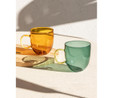 The Mia Borosilikat Cam Kupa Amber 450 Ml Brd0133